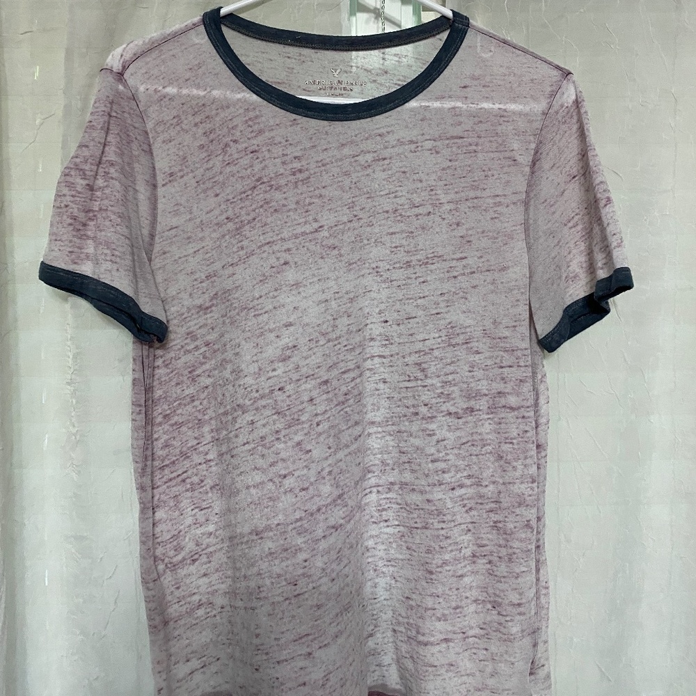 American Eagle Distressed Shirt